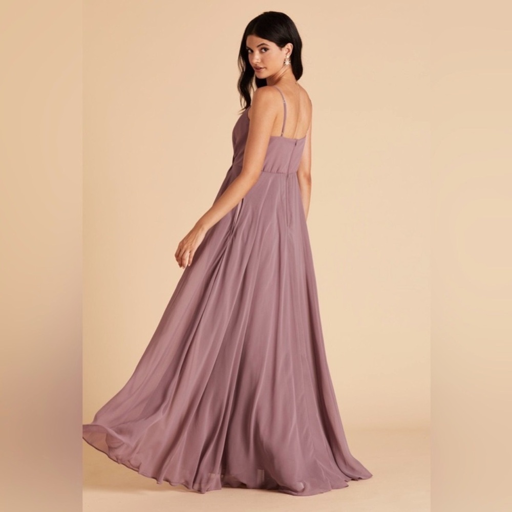 Birdy Grey Kaia Dress Chiffon Dark Mauve XXL NEW NWT Bridesmaid Wedding - Picture 2 of 5